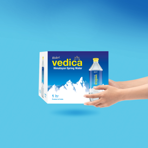 Bisleri Vedica 1 Litre Water Bottles - Image 3